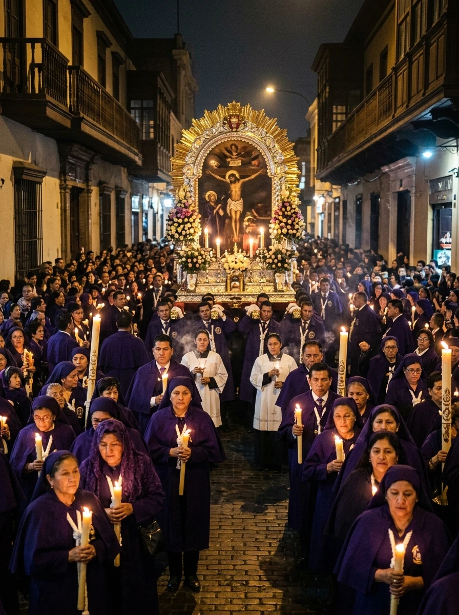 Procesión Señor de los Milagros - Fe y Devoción