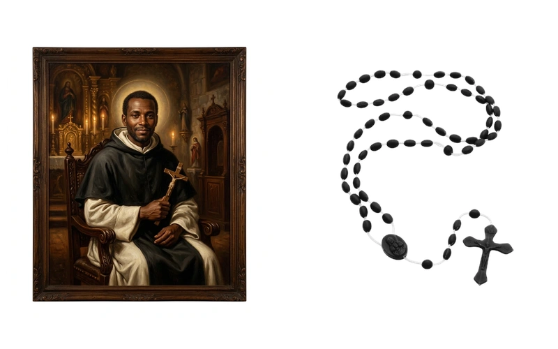 San Martín de Porres y Rosario Negro